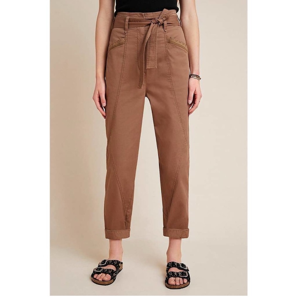High waisted utility pants by Anthropologie size 0